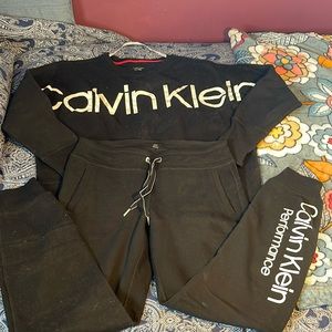Calvin Klein joggers set size small